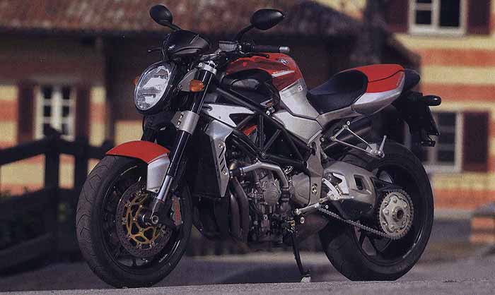 Изящество мощи. MV AGUSTA F4 Brutale 1078RR, стритфайтер.